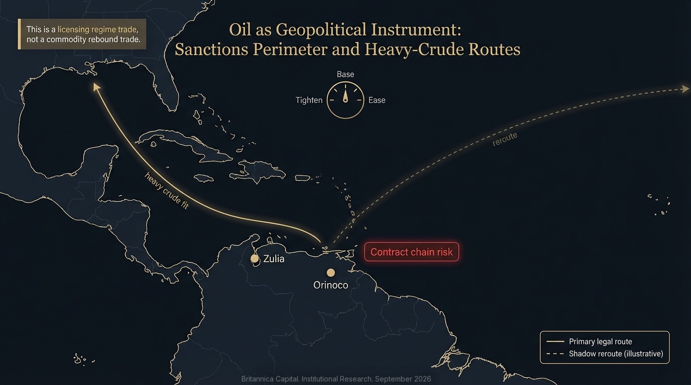US Oil as a Geopolitical Instrument